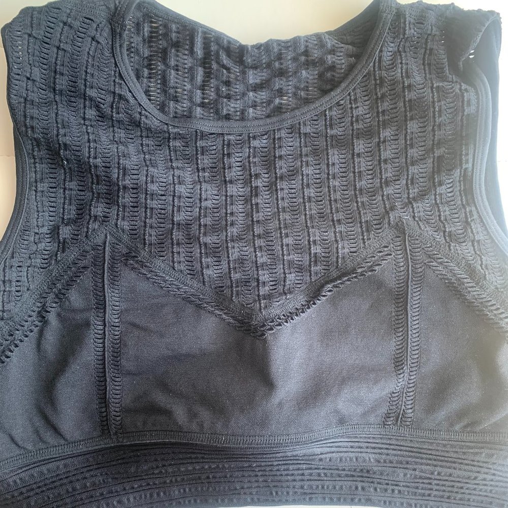 Black Fabletics Sports Bra
